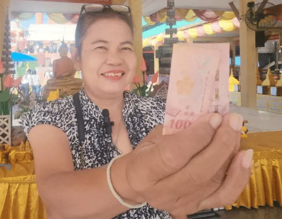 ปาฏิหาริย์หลวงพ่อสมหวัง! สาวเกือบอัมพาตหายป่วยกลับมาเดินได้ มาแก้บนพร้อม “เลขเด็ด” จากธนบัตรมงคล
