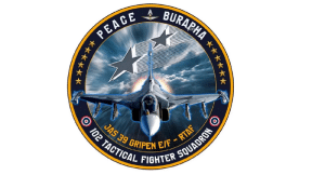 กองทัพอากาศเปิดชื่อ กริพเพน ฝูงใหม่ “PEACE BURAPHA” เสริมเขี้ยวเล็บป้องกันน่านฟ้าภาคตะวันออก