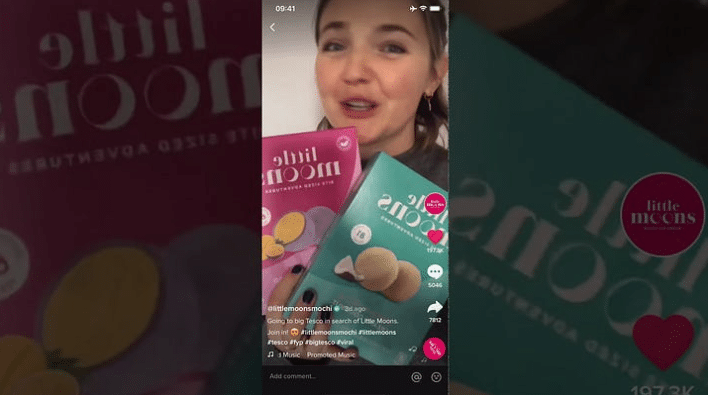 Little Moons โมจิไอศกรีมญี่ปุ่น สร้างปรากฏการณ์บน TikTok ยอดขายพุ่ง 1,300% ใน Tesco
