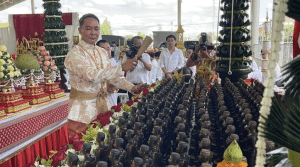 ฮือฮาทั่วไทย! พิธีบวงสรวงเทวาภิเษก “องค์เจ้าพ่อพญาแล” รุ่นมงคล 2 แผ่นดิน เลขเด็ดปรากฏชัด ดังก้องไปทุกทิศ
